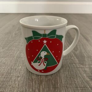 VTG Takahashi San Francisco Christmas Coffee Mug Holiday Duck